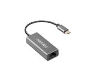Natec KARTA SIECIOWA CRICKET USB-C 3.1 1X RJ45 1GB NA KABLU - 1470215 - zdjęcie 1